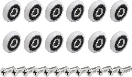 Rotelle per box doccia 12pezzi - rotelle,