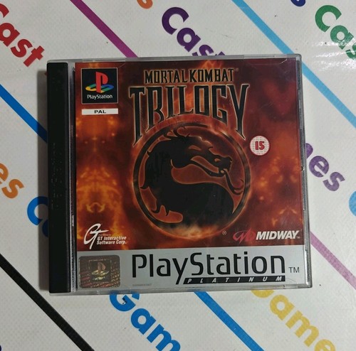 Ps1 mortal kombat trilogy - kombat,