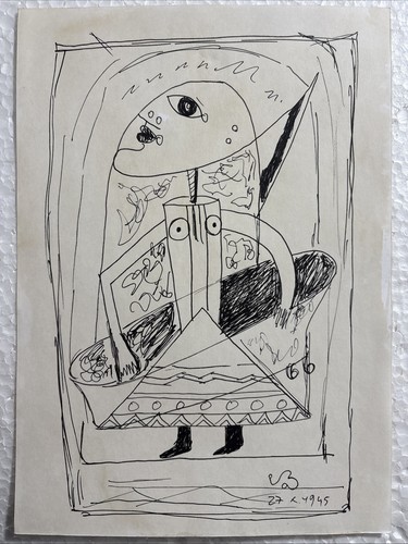 Victor brauner disegno - brauner,