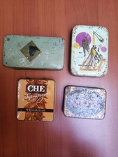 4 Scatole In Latta Vintage