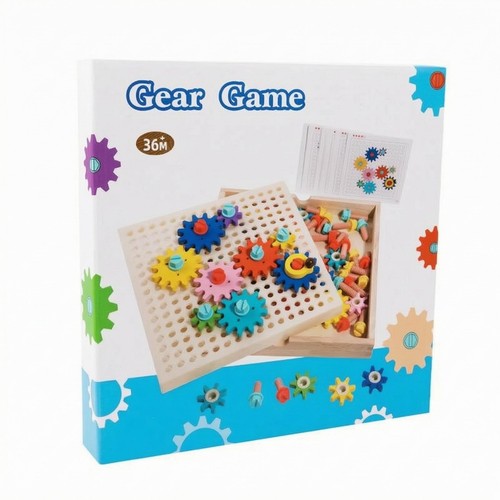 Puzzle ingranaggi montaggio - puzzle,