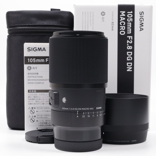 Sigma art 105mm - f2.8, dn