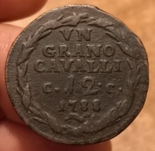 Grano 12 Cavalli 1788, Regno
