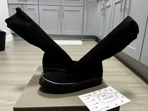 Calzino rick owens sneak nero - rick,