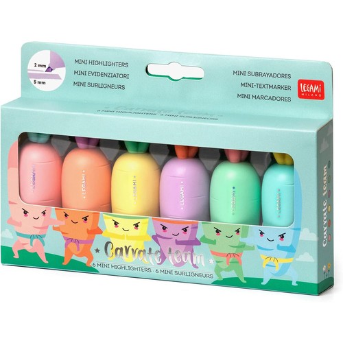 Legami evidenziatori set - evidenziatori, 6