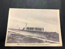 CARTOLINA RITORNO SOMMERGIBILE