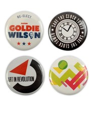 Back To The Future Badge Set