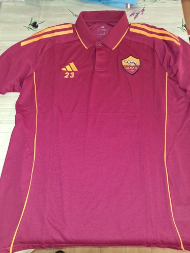 Roma calcio worn polo - calcio,