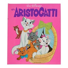 *HH* Libro Gli Aristogatti Walt Disney 1° Edizione 1971 Mondadori The Aristocats