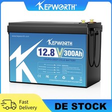 Batteria al litio 12V 300Ah LiFePO4 3,8kW batteria 200A BMS solare camper camper 