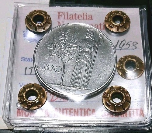 100 lire 1958 - , fdc