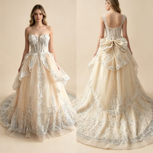 Abito ballo champagne - da,