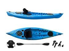 Canoa 1 posto Privat 2.0 Fishing Big Mama Kayak monoposto da pesca 295 cm + 2 ga