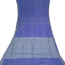 Sari Vintage Lavanda 100% Seta
