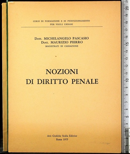 Nozioni diritto penale - di,