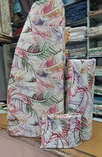 completo cuscini per letto a ponte o cassettone disegno Foglie Stilizzate