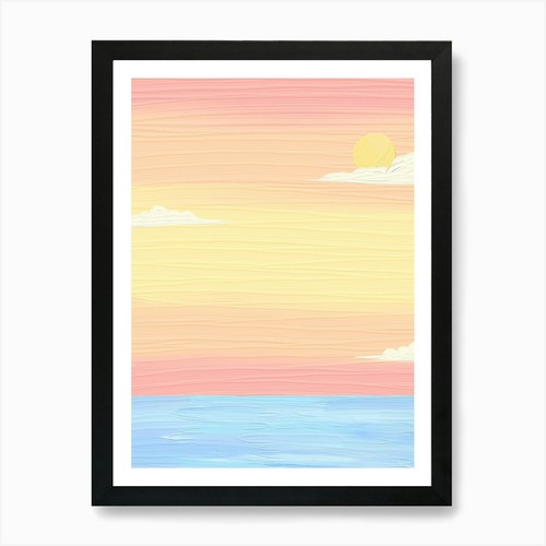 Stampa artistica tramonto - , nel