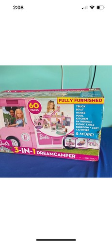 Barbie dream camper - barbie, 3-in-1