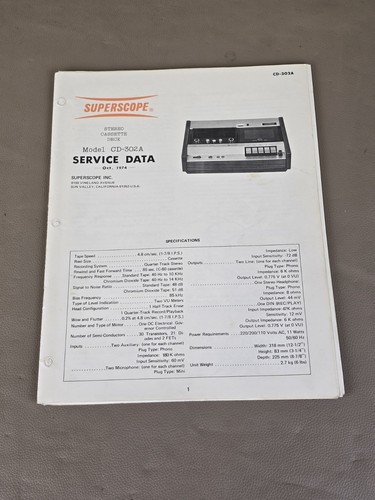 Superscope stereo cassette - superscope,