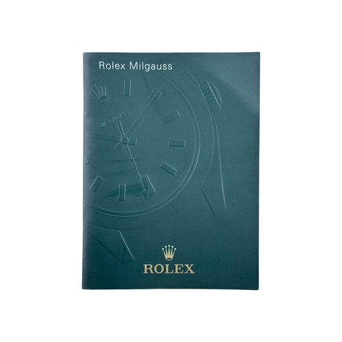 Rolex milgauss manuale - rolex,
