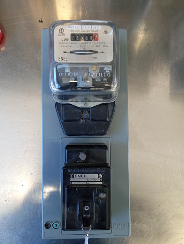 Contatore elettrico monofase - contatore,