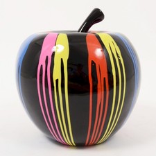 DRIMMER Trash Mela Decorativa Nera 38cm Poliresina