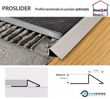 PROFILO ACCIAIO SATINATO