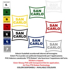 San Carlo adesivi vinile pre