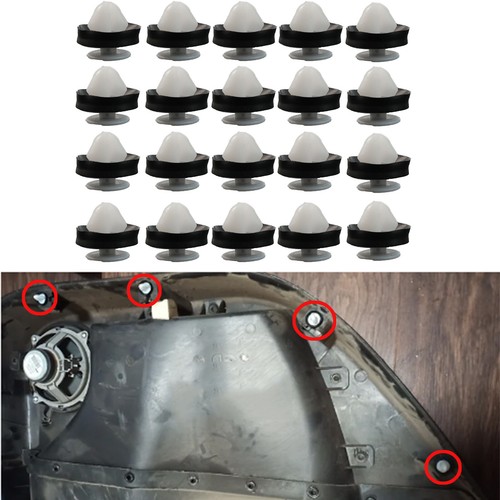 20x clip pannello porta - clip,