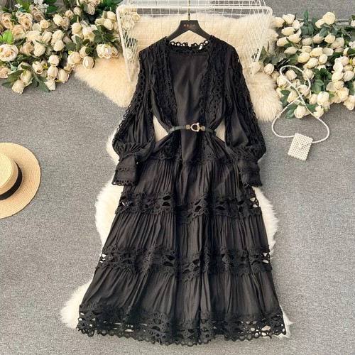 Vestito abito lungo elegante - vestito,