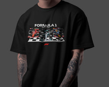 T-Shirt Formula 1 Fan Art F1 Racing Grafica Unisex Maglietta Motorsport Regalo