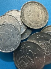SPAIN LOT NO.8 COINS PESETAS