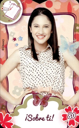 Card violetta giochi - violetta, preziosi