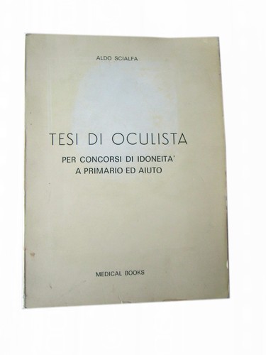 V7257 tesi oculista - tesi, per