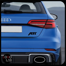 KIT 2 ADESIVI AUDI ABT 10cm