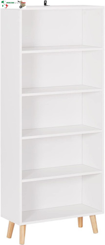 Libreria ripiani scaffale - 5,