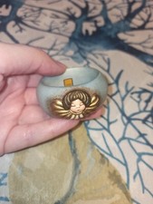 Thun raro rarissimo Angelo angioletto anello porta tovaglioli tovagliolo azzurro