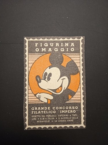 Figurina anteguerra topolino - figurina,