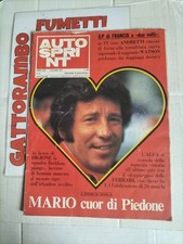 Autosprint N.27 In Francia Vince Andretti Anno 1977 -  buono+