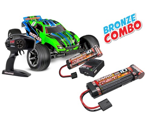 Traxxas rustler rtr verde - traxxas, hd