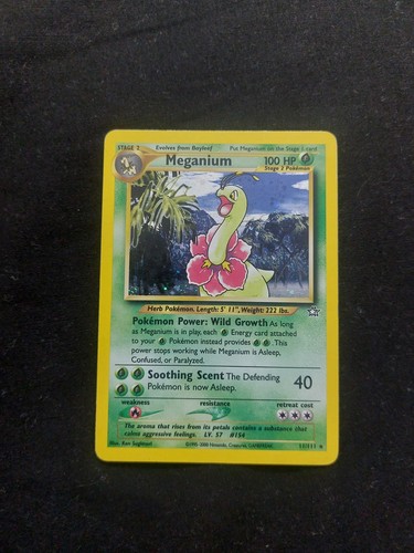 Pokemon meganium 111 rara - -,
