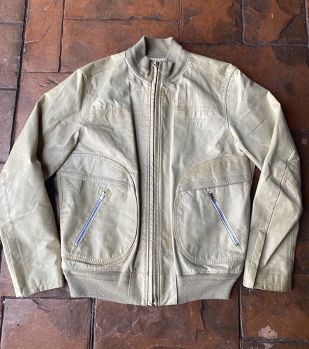 Giacca pelle vintage - vintage, anni