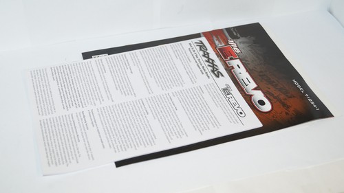 Manuale traxxas revo - manuale, xl-2.5
