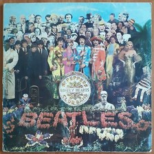 THE BEATLES - SGT. PEPPER'S LONELY HEARTS CLUB BAND VINILE 33 giri MADE IN ITALY