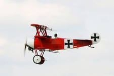 FOKKER DR I, caccia. Piano