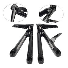 Pedane poggiapiedi posteriori per passeggero supporti angolari per Honda CBR600RR 05-06