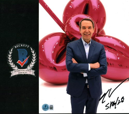 Foto firmata jeff koons 8x10 - jeff,