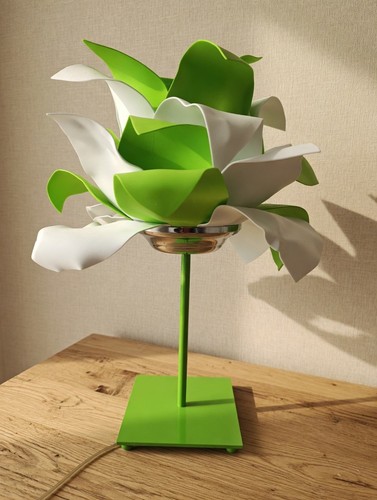Lampada fiore artigianale - lampada,
