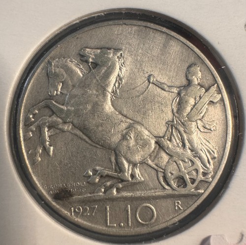 Lire 1927 biga - 10,