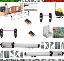 AUTOMAZIONE CANCELLO 4 MT 2